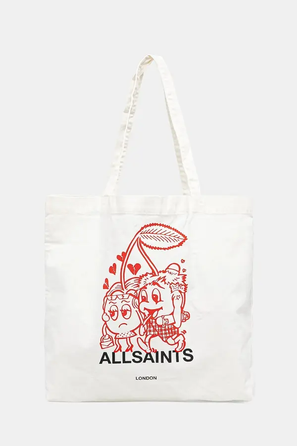 AllSaints Pamučna torba AllSaints BREAKUP 40 x 35 x 13 cm