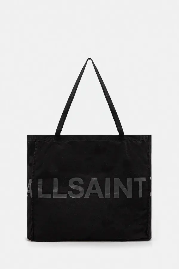 AllSaints Pamučna torba AllSaints LARGE 46 x 42 x 19 c