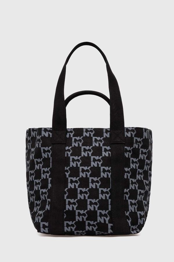 DKNY Pamučna torba Dkny HEART OF NY boja: crna, R41AGF02
