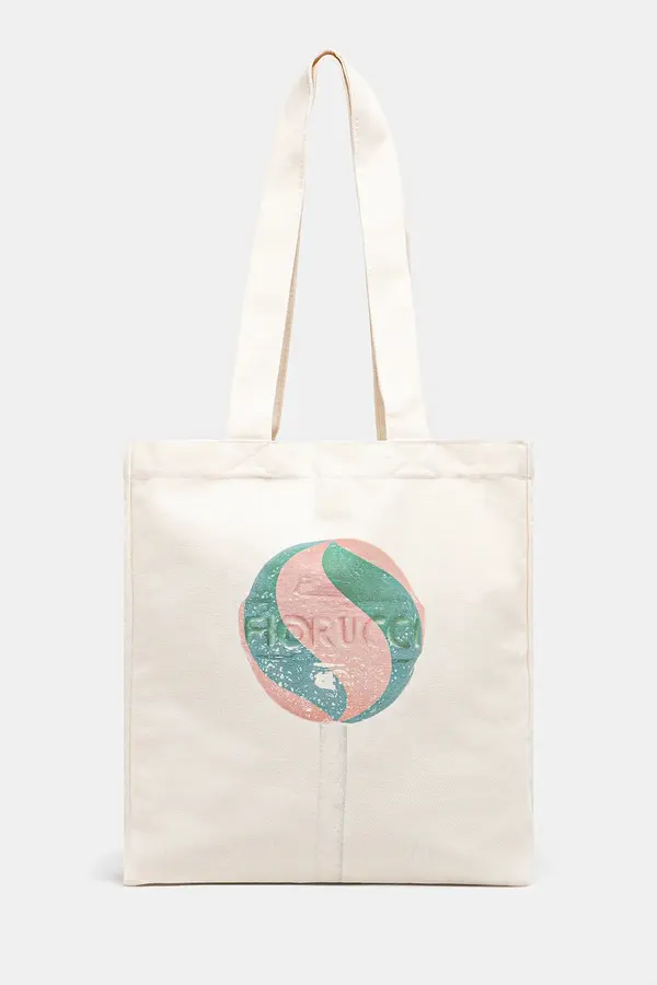 Fiorucci Pamučna torba Fiorucci Lollipop Print Canvas Tote