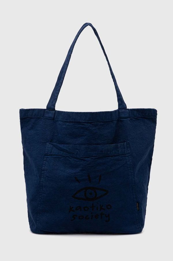Kaotiko Pamučna torba Kaotiko boja: tamno plava, AP007-01-K002