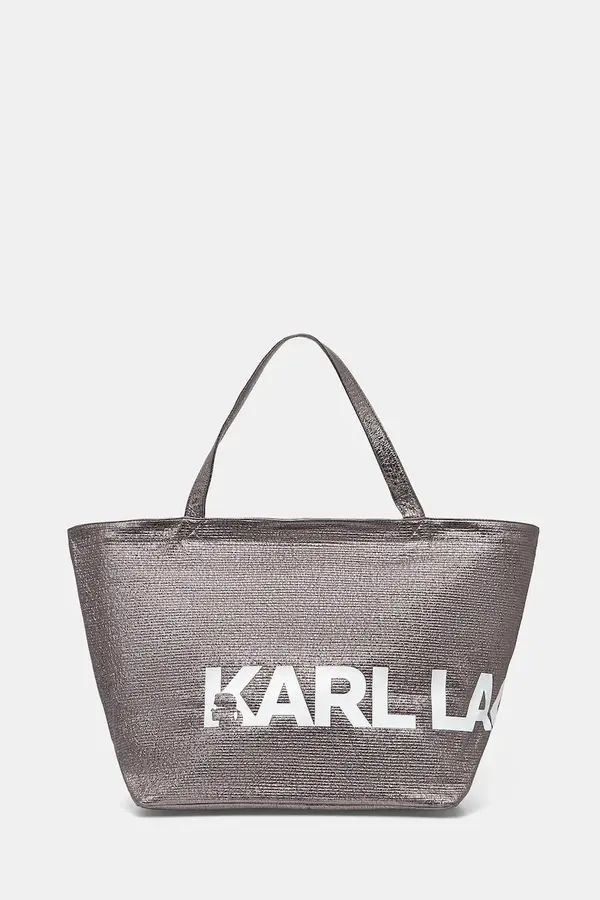 Karl Lagerfeld Pamučna torba Karl Lagerfeld