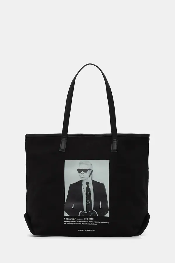 Karl Lagerfeld Pamučna torba Karl Lagerfeld K/ESSENTIAL