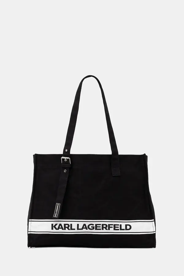 Karl Lagerfeld Pamučna torba Karl Lagerfeld K/ESSENTIAL