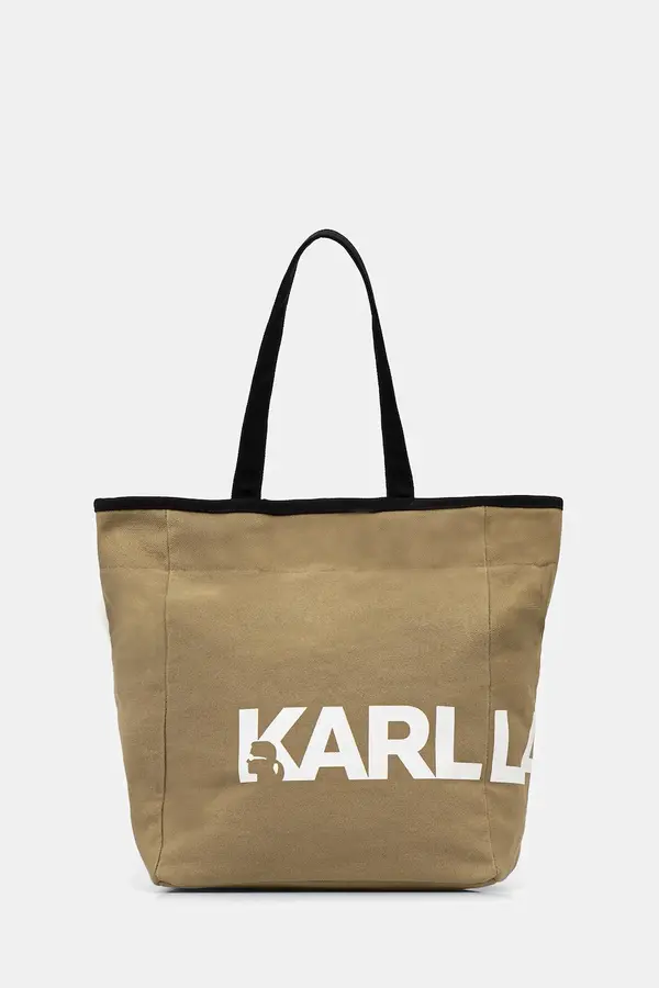 Karl Lagerfeld Pamučna torba Karl Lagerfeld K/ESSENTIAL