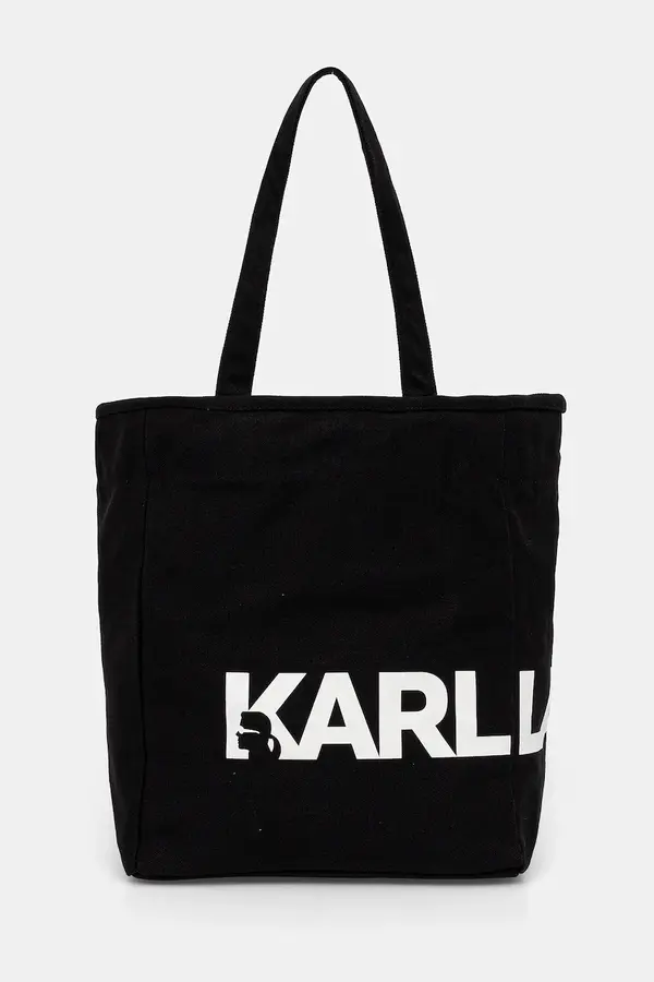 Karl Lagerfeld Pamučna torba Karl Lagerfeld K/ESSENTIAL