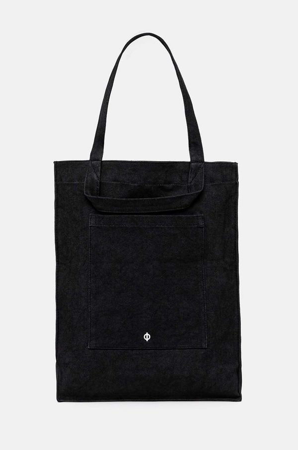 Samsoe Samsoe Pamučna torba Samsoe Samsoe SALUCCA boja: crna, U24300002