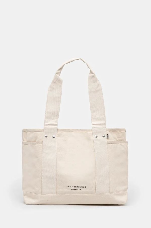The North Face Pamučna torba The North Face Circular boja: bež, NF0A88TNLE71