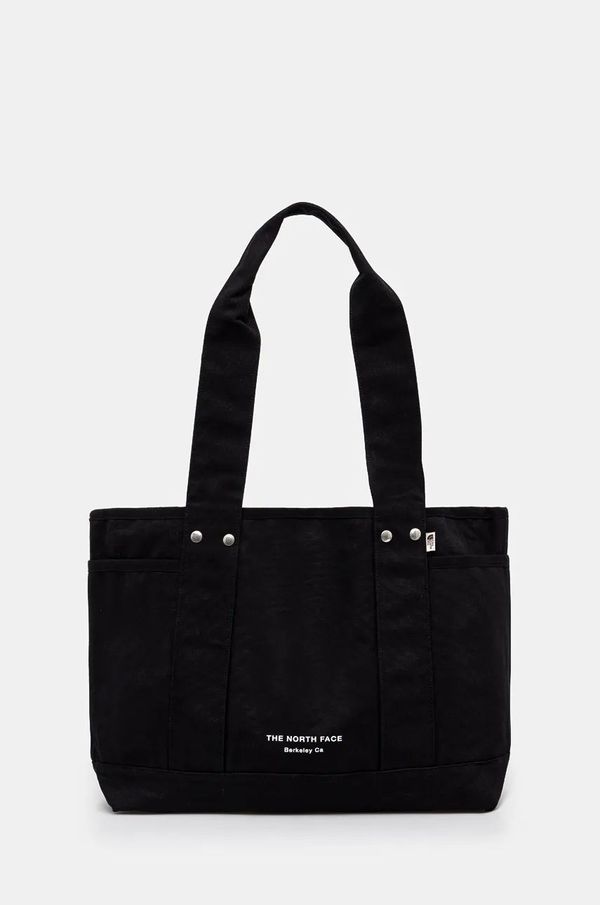 The North Face Pamučna torba The North Face Circular boja: crna, NF0A88TNJK31