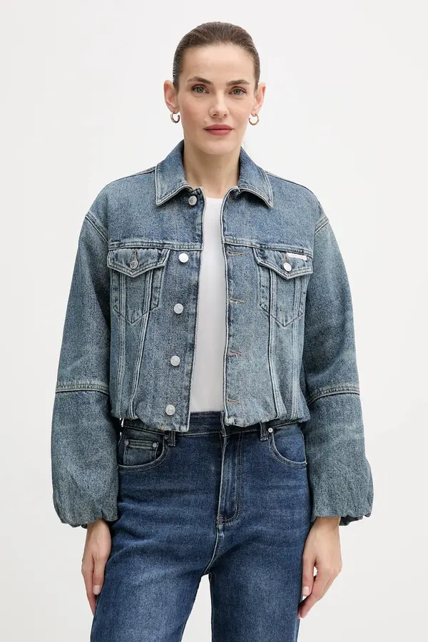 Calvin Klein Jeans Pamučna traper jakna Calvin Klein Jeans