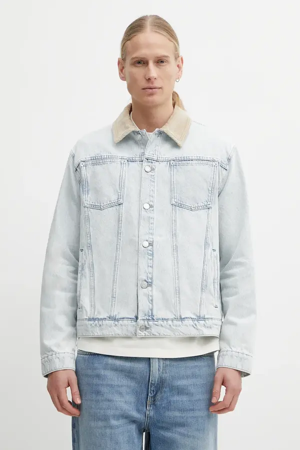 Drôle de Monsieur Pamučna traper jakna Drôle de Monsieur La Veste Jean Délavée
