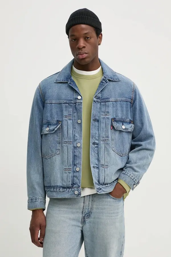 Levi's Pamučna traper jakna Levi's TYPE 2 TRUCKER