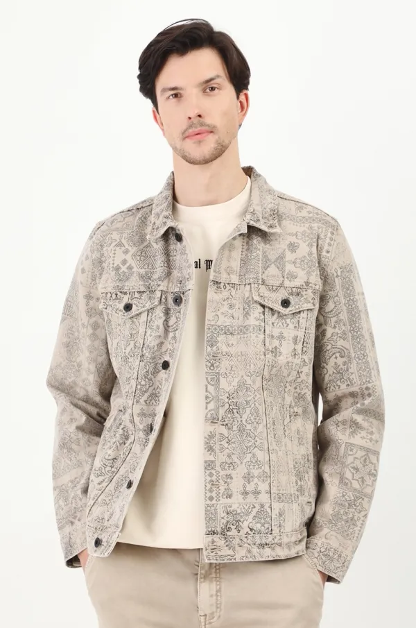 Medicine Pamučna traper jakna Medicine boja: bež, za prijelazno razdoblje