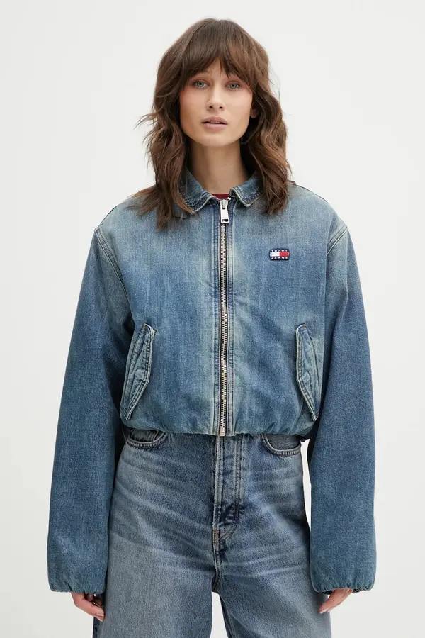 Tommy Jeans Pamučna traper jakna Tommy Jeans