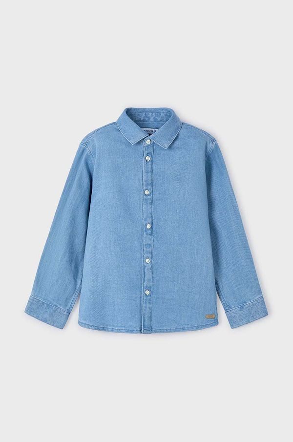 Mayoral Pamučna traper košulja Mayoral 4112