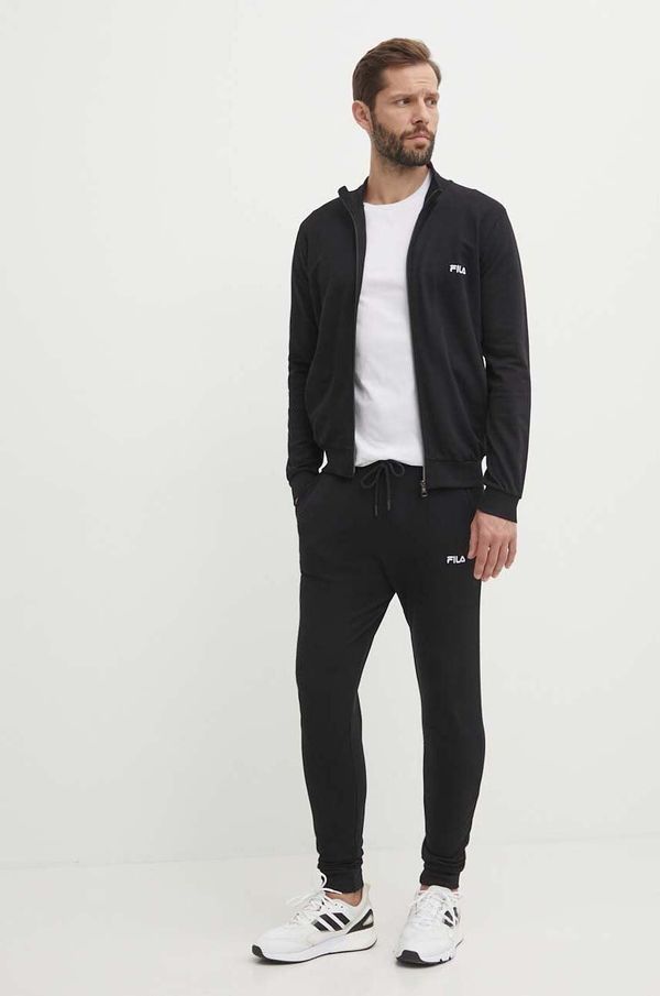 Fila Pamučna trenirka Fila boja: crna, FPS1174