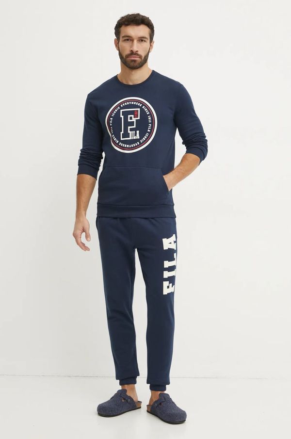 Fila Pamučna trenirka Fila boja: tamno plava, FPW1199