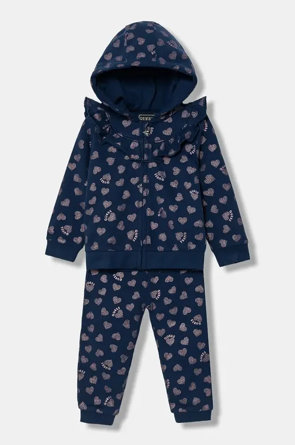 Guess Pamučna trenirka za bebe Guess 2-pack