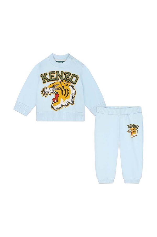 Kenzo kids Pamučna trenirka za bebe Kenzo Kids K60515
