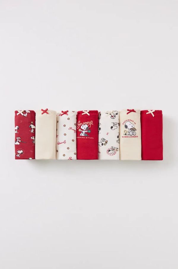 women'secret Pamučne gaćice women'secret PACKS 3 7-pack boja: crvena, od pamuka, 4938307