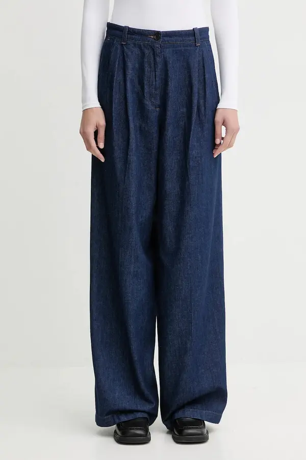 A.P.C. Pamučne hlače A.P.C. PANTALON GINNY