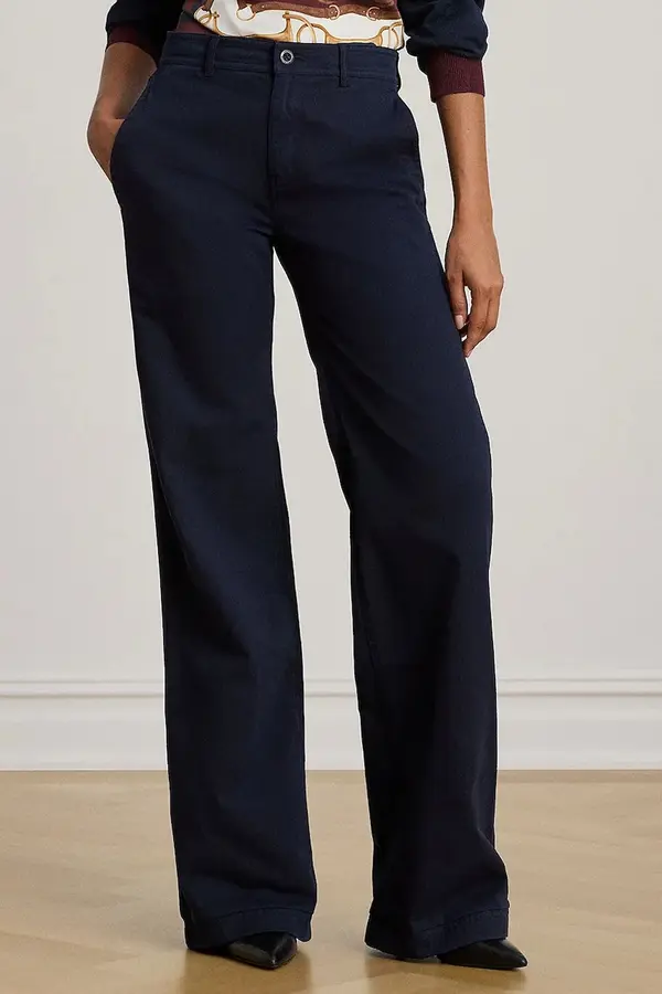 Lauren Ralph Lauren Pamučne hlače Lauren Ralph Lauren