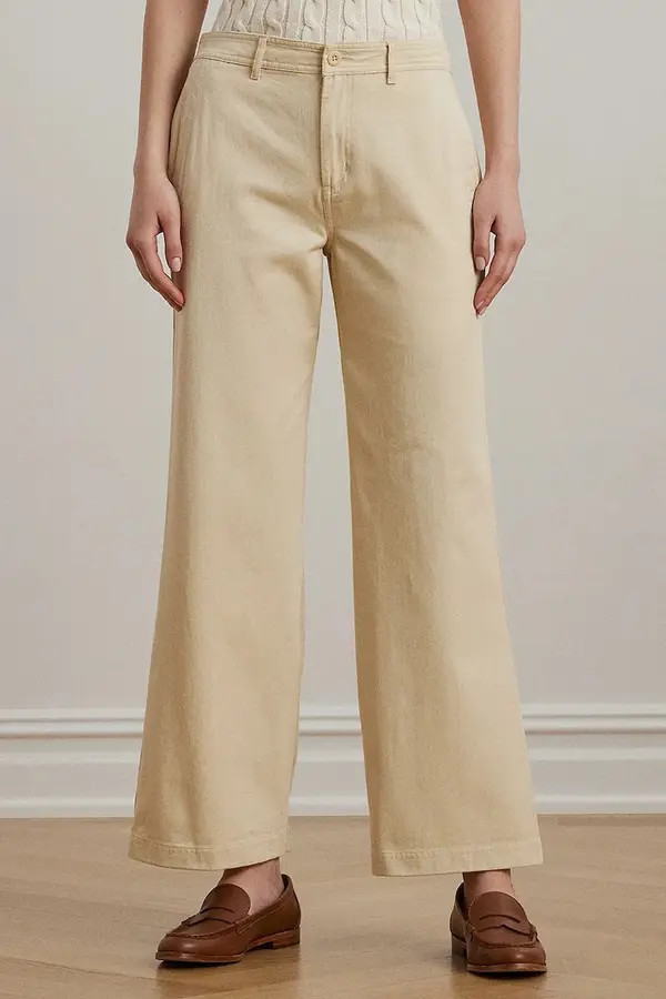 Lauren Ralph Lauren Pamučne hlače Lauren Ralph Lauren