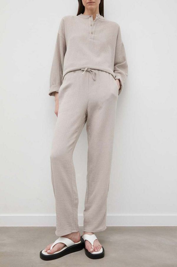 Resume Pamučne hlače Résumé boja: bež