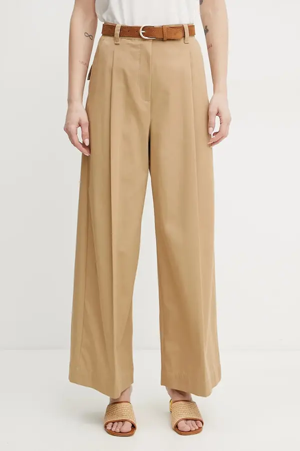 Weekend Max Mara Pamučne hlače Weekend Max Mara