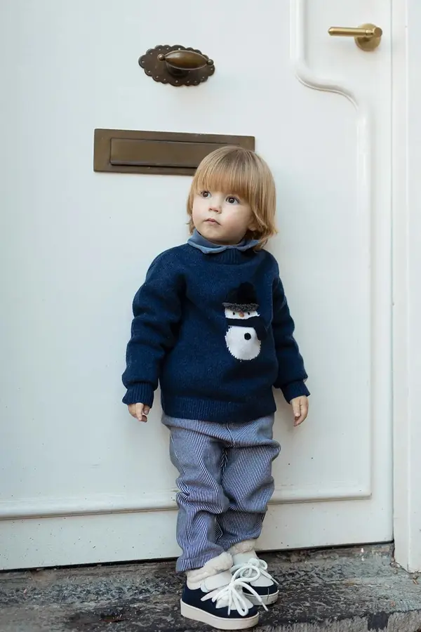 Donsje Pamučne hlače za bebe Donsje Teijs Trousers