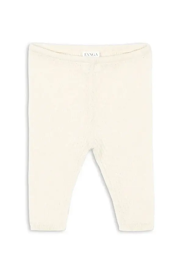 Fanga Fontana Pamučne hlače za bebe Fanga Fontana VENTI POINTELLE PANTS GOTS
