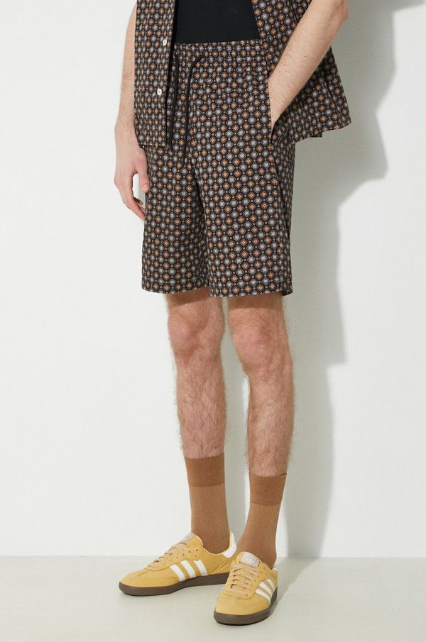 A.P.C. Pamučne kratke hlače A.P.C. short vincento boja: crna, COGXP-H10204