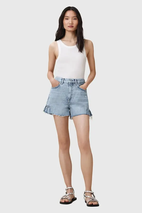 AllSaints Pamučne kratke hlače AllSaints ELIANA