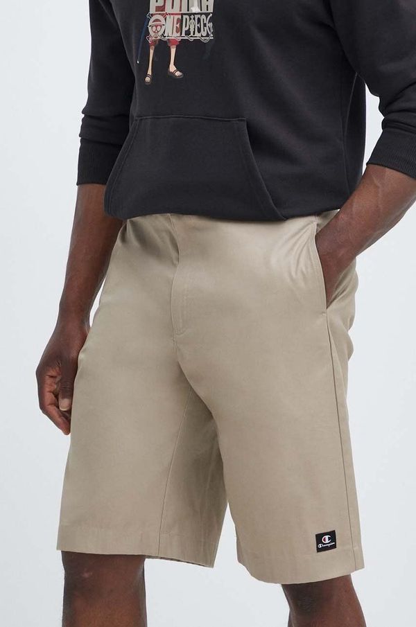 Champion Pamučne kratke hlače Champion boja: bež, 219861