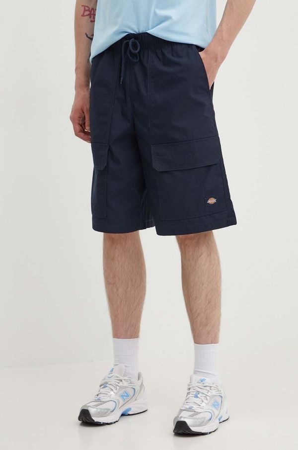 Dickies Pamučne kratke hlače Dickies FISHERSVILLE SHORT boja: tamno plava, DK0A4YSI