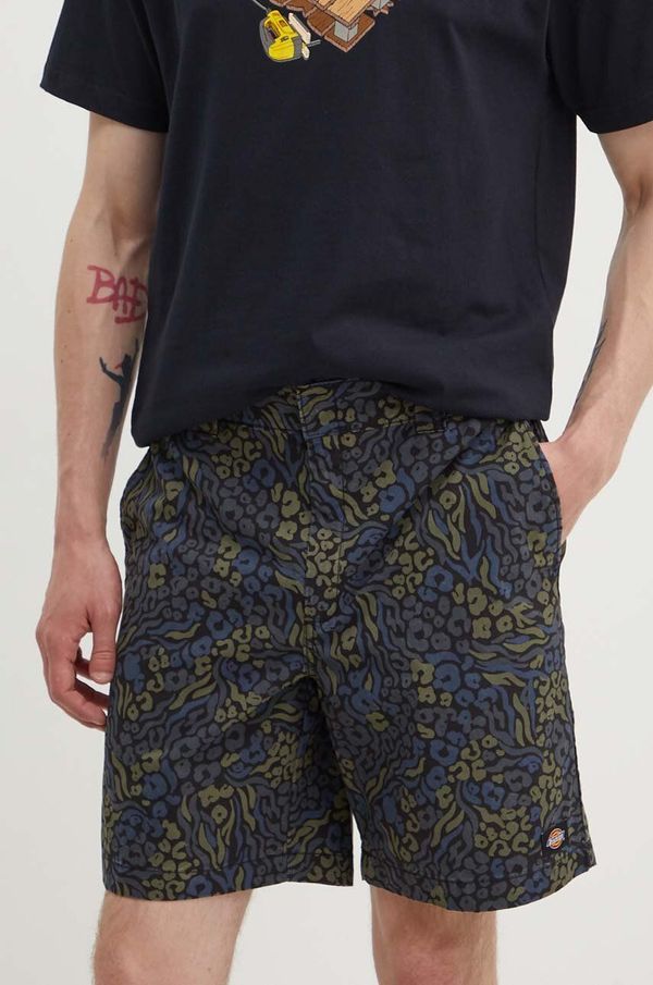 Dickies Pamučne kratke hlače Dickies SALTVILLE boja: tamno plava, DK0A4YSH