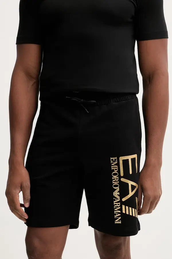 EA7 Emporio Armani Pamučne kratke hlače EA7 Emporio Armani