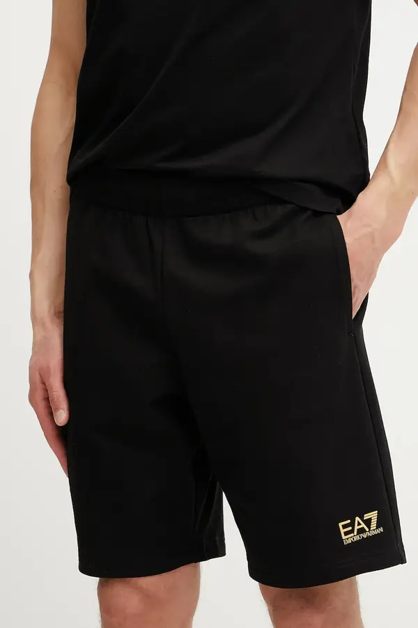 EA7 Emporio Armani Pamučne kratke hlače EA7 Emporio Armani