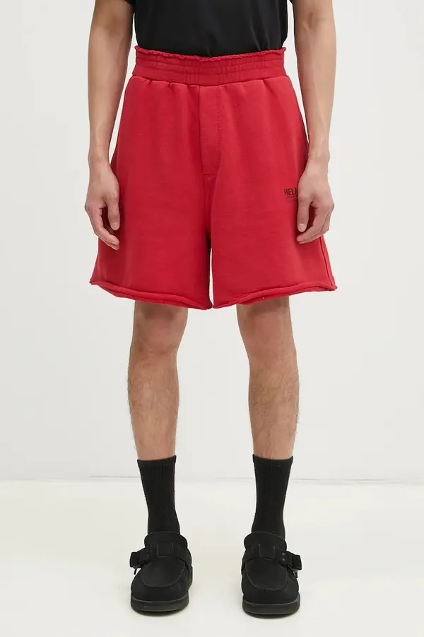Helmut Lang Pamučne kratke hlače Helmut Lang Pstcard Mini Sh.Cmbd