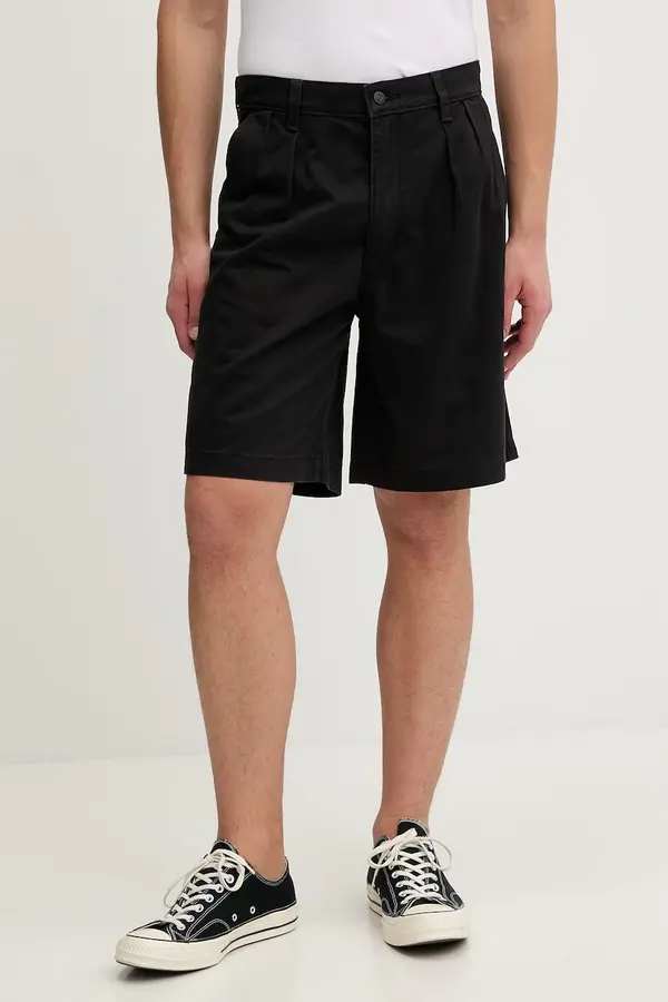 Levi's Pamučne kratke hlače Levi's BAGGY PLEATED