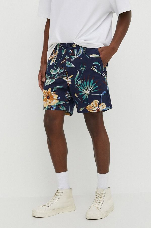 Levi's Pamučne kratke hlače Levi's boja: tamno plava