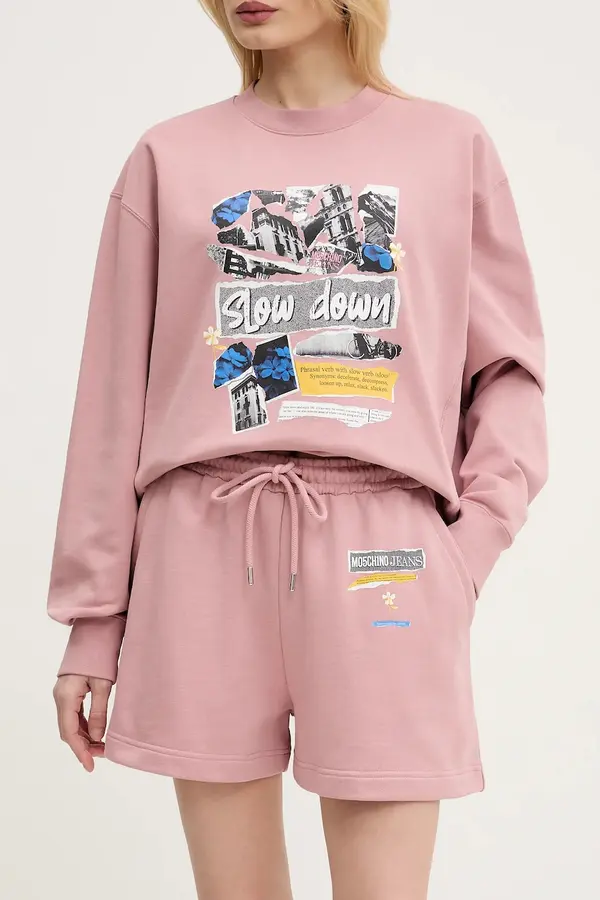 Moschino Jeans Pamučne kratke hlače Moschino Jeans