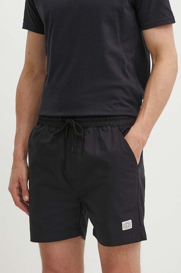 Picture Pamučne kratke hlače Picture Daverson boja: crna, MSH085