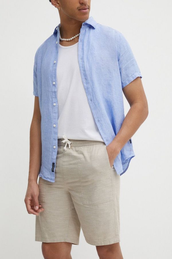 Protest Pamučne kratke hlače Protest Prtbirger boja: bež, 2710443