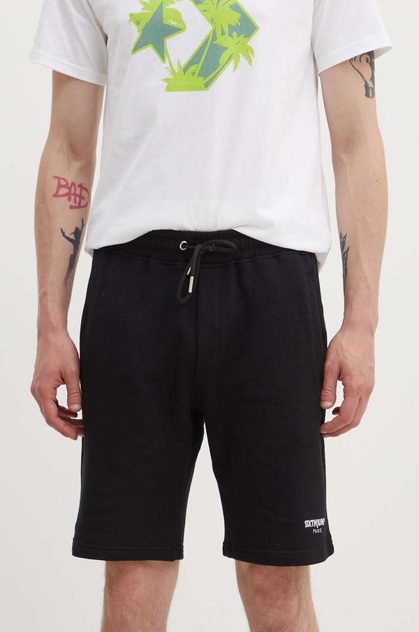 Sixth June Pamučne kratke hlače Sixth June boja: crna