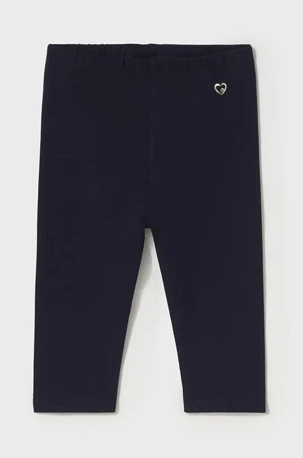 Mayoral Pamučne tajice za bebe Mayoral boja: tamno plava, bez uzorka, 703