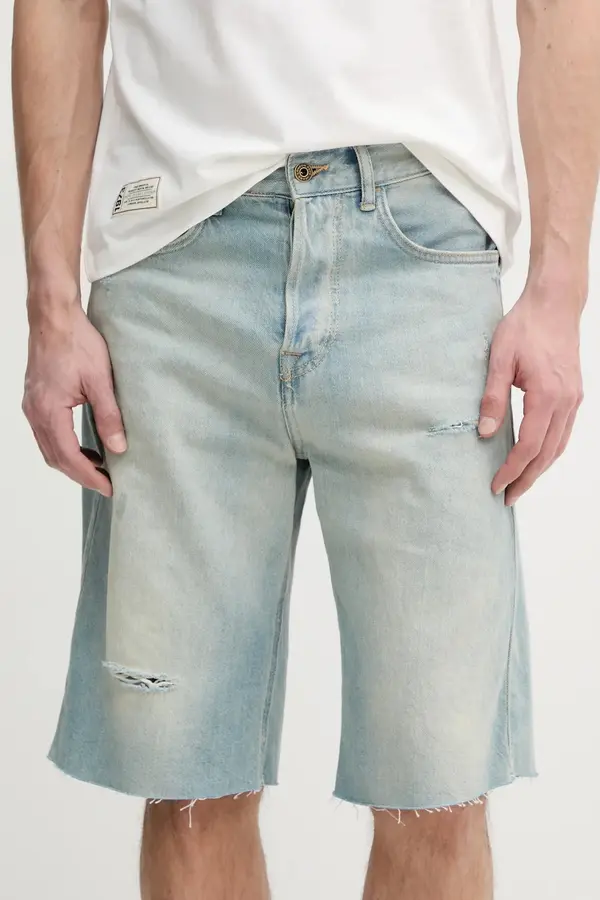 Pepe Jeans Pamučne traper kratke hlače Pepe Jeans BERMUDA SHORT TINT