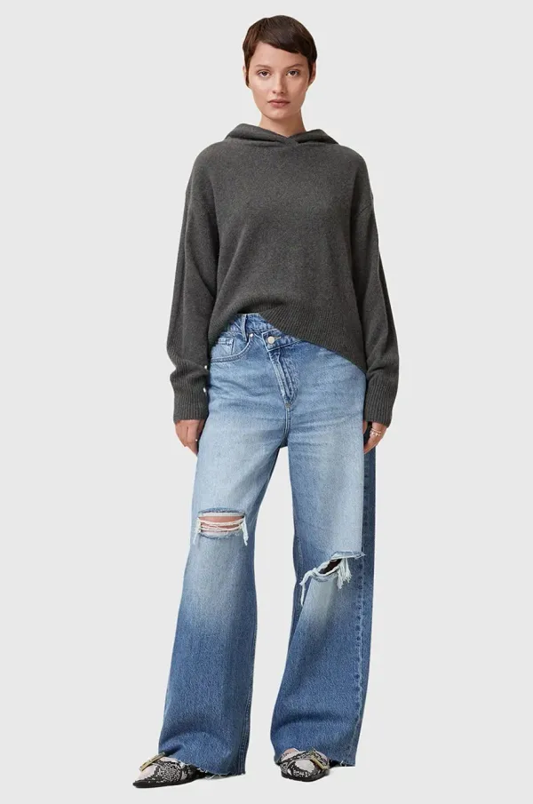 AllSaints Pamučne traperice AllSaints AKI za žene, W026EC