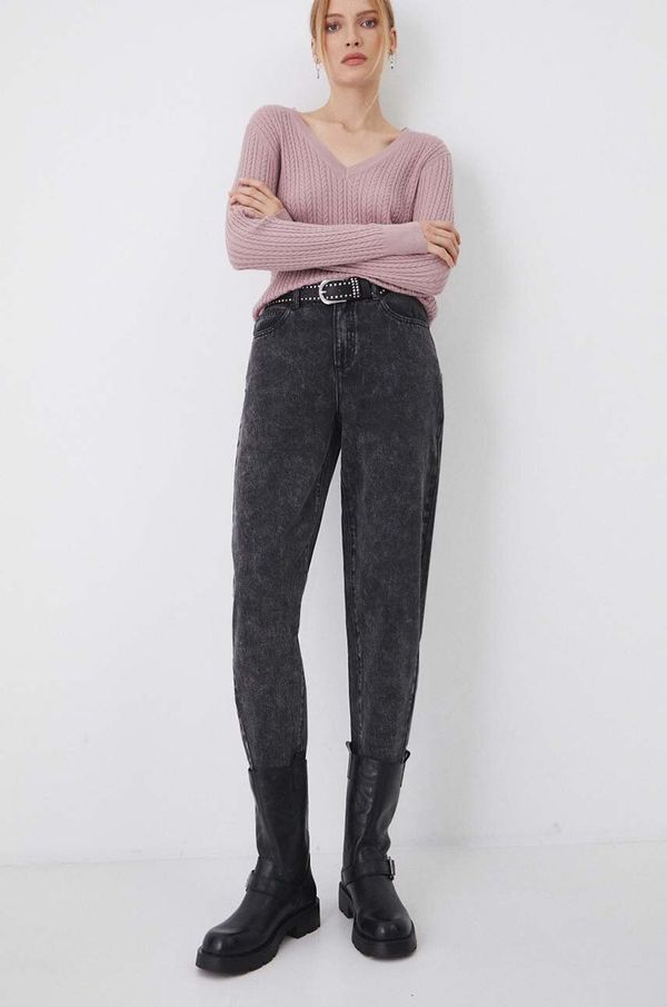 Medicine Pamučne traperice Medicine boja: crna