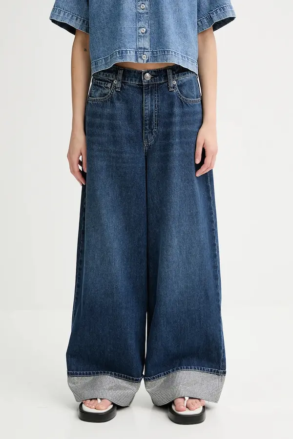 rag & bone Pamučne traperice Rag & Bone